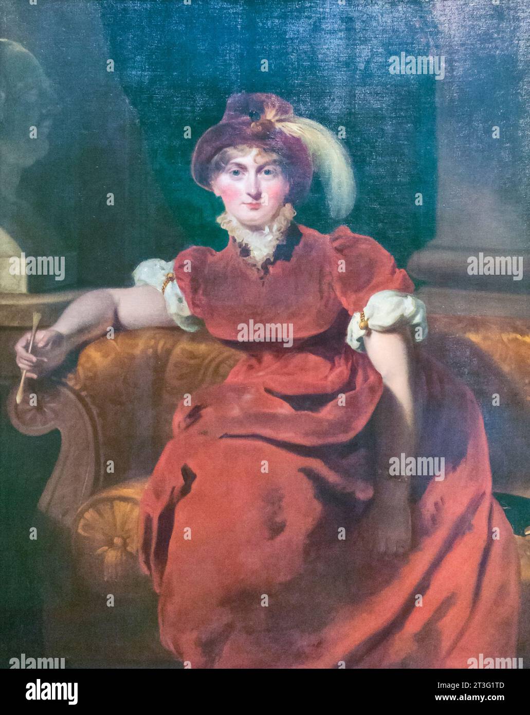 Caroline Amelia Elizabeth di Brunswick di Sir Thomas Lawrence Foto Stock