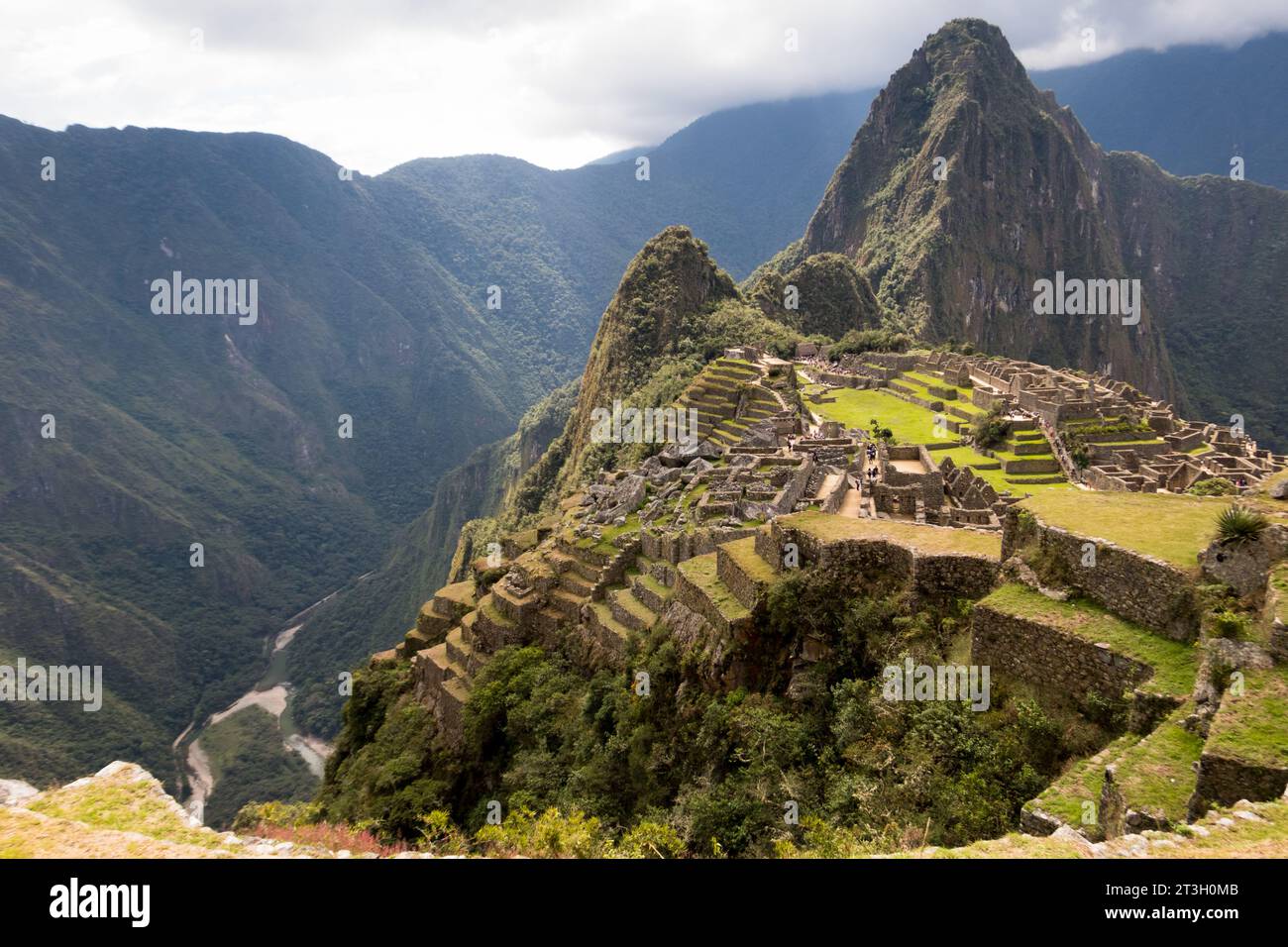 Machu Picchu, "città perduta degli Inca", Foto Stock