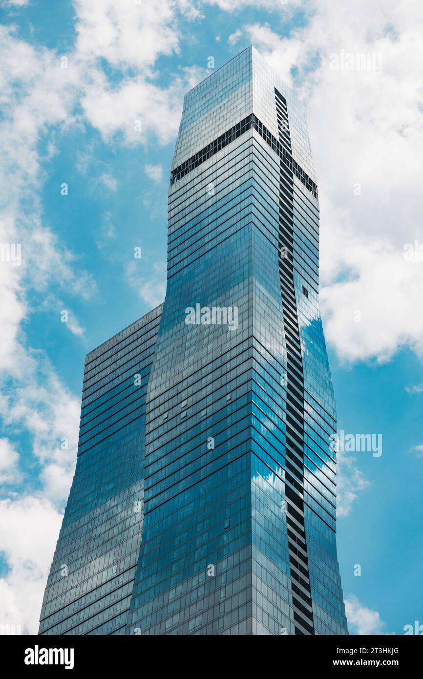 Il St. Regis Chicago (ex Wanda Vista Tower), un moderno grattacielo, completato nel 2020 Foto Stock Il St. Regis Chicago (ex Wanda Vista Tower), un moderno grattacielo, completato nel 2020 Foto Stock