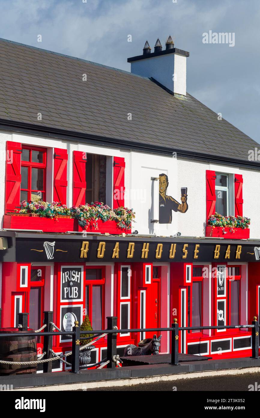 Roadhouse Bar, Ballybofey, County Donegal, Irlanda Foto Stock