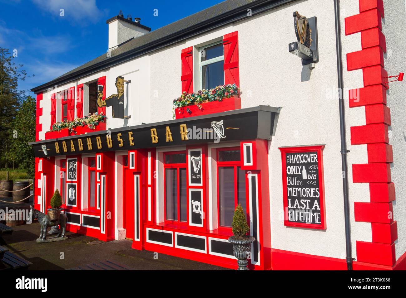 Roadhouse Bar, Ballybofey, County Donegal, Irlanda Foto Stock