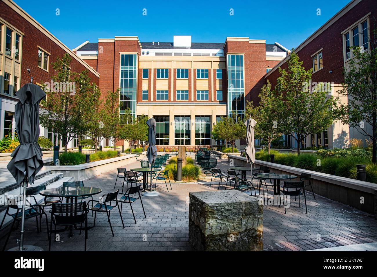 Micron Business and Economics Building, Boise State Unjversity, Boise, Idaho, USA Foto Stock