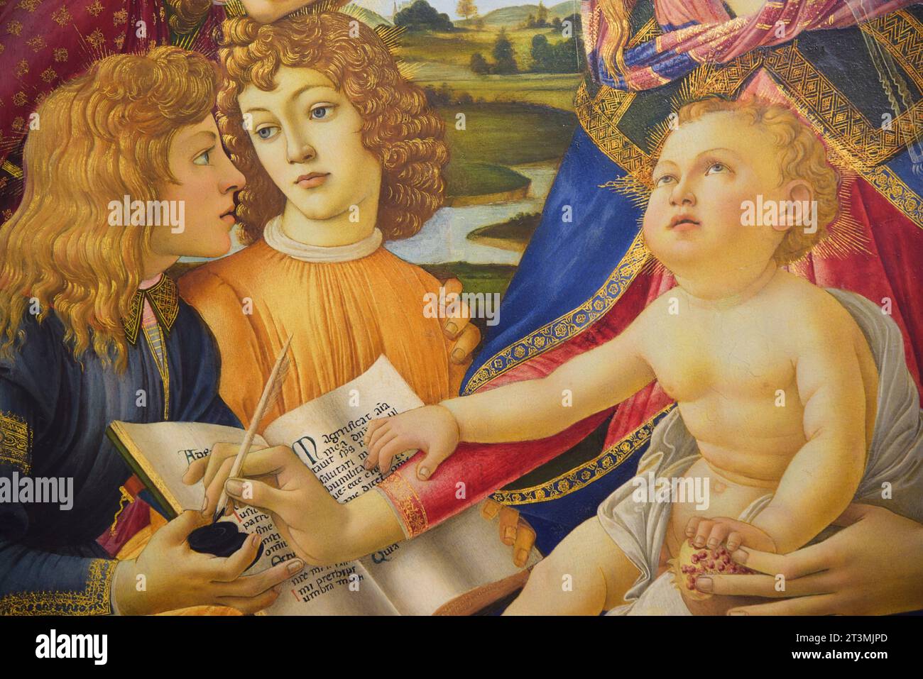 Firenze, Italia. 16 settembre 2023. I famosi dipinti del Museo degli Uffizi di Firenze. Foto di alta qualità Foto Stock