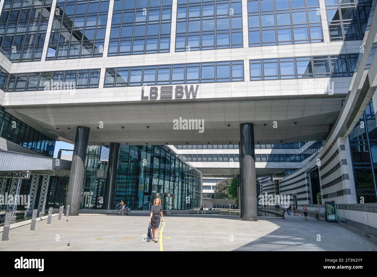 Zentrale LBBW Landesbank Baden-Württemberg, am Hbf 2, Stoccarda, Baden-Württemberg, Deutschland Foto Stock
