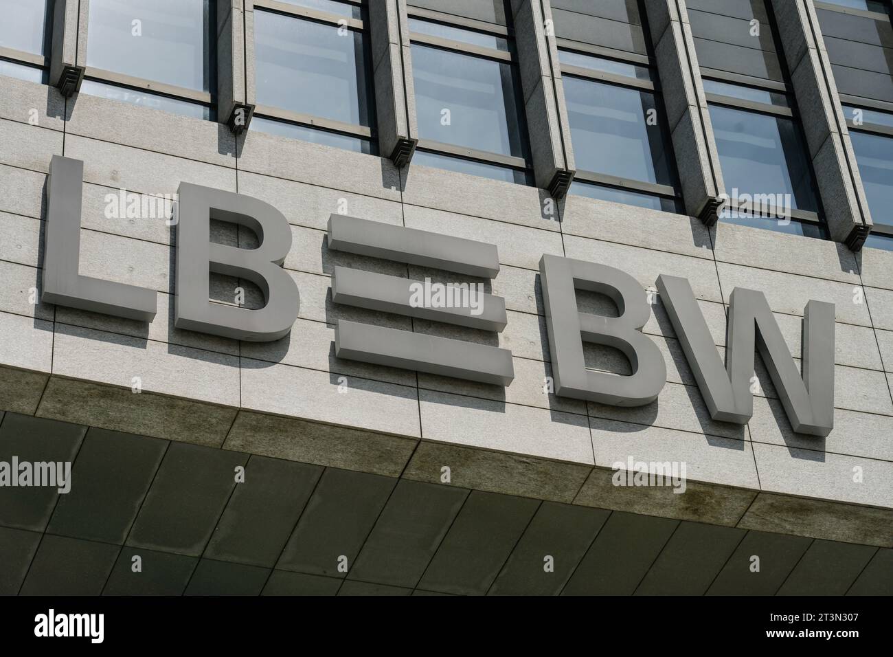 Zentrale LBBW Landesbank Baden-Württemberg, am Hbf 2, Stoccarda, Baden-Württemberg, Deutschland Foto Stock
