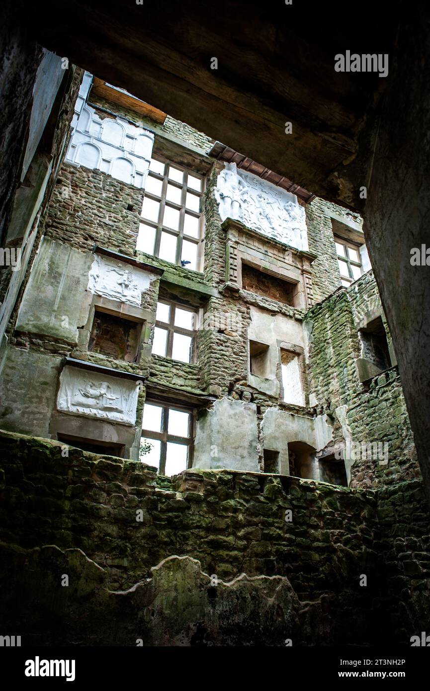 Hardwick Hall Foto Stock