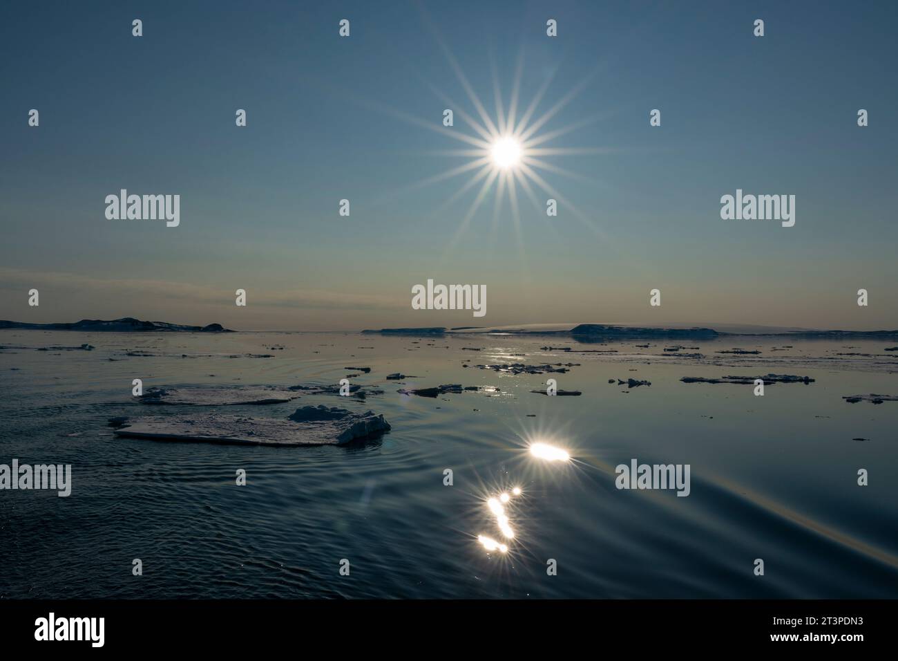 Isola di Van Otteroya, Isole Svalbard, Norvegia. Foto Stock