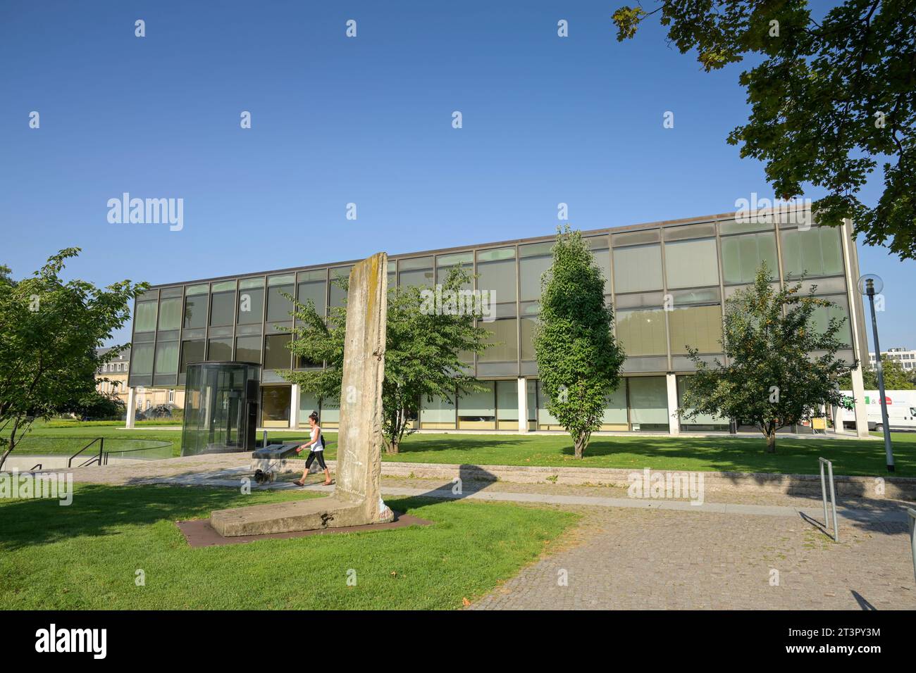 Landtag von Baden-Württemberg, Konrad-Adenauer-Straße, Stoccarda, Baden-Württemberg, Deutschland Foto Stock