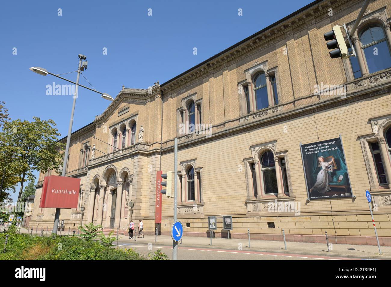 Staatliche Kunsthalle Karlsruhe, Hans-Thoma-Straße, Karlsruhe, Baden-Württemberg, Deutschland Foto Stock