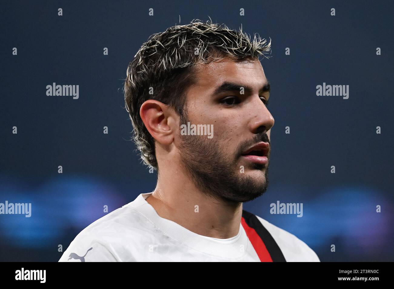 Parigi, Francia. 25 ottobre 2023. Julien Mattia/le Pictorium - partita PSG - AC Milan - 25/10/2023 - Francia/Ile-de-France (regione)/Parigi - Theo Hernandez durante la terza partita del gruppo F di Champions League tra PSG e AC Milan al Parc de Princes il 25 ottobre 2023. Crediti: LE PICTORIUM/Alamy Live News Foto Stock