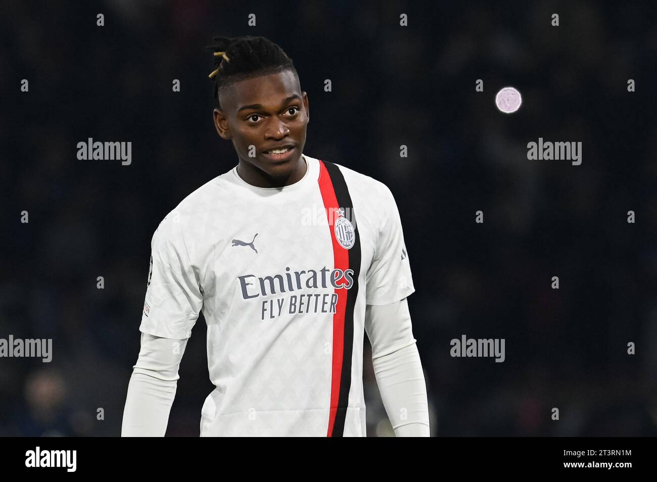 Parigi, Francia. 25 ottobre 2023. Julien Mattia/le Pictorium - partita PSG - AC Milan - 25/10/2023 - Francia/Ile-de-France (regione)/Parigi - Rafael Leao durante la terza partita del gruppo F di Champions League tra PSG e AC Milan al Parc de Princes il 25 ottobre 2023. Crediti: LE PICTORIUM/Alamy Live News Foto Stock