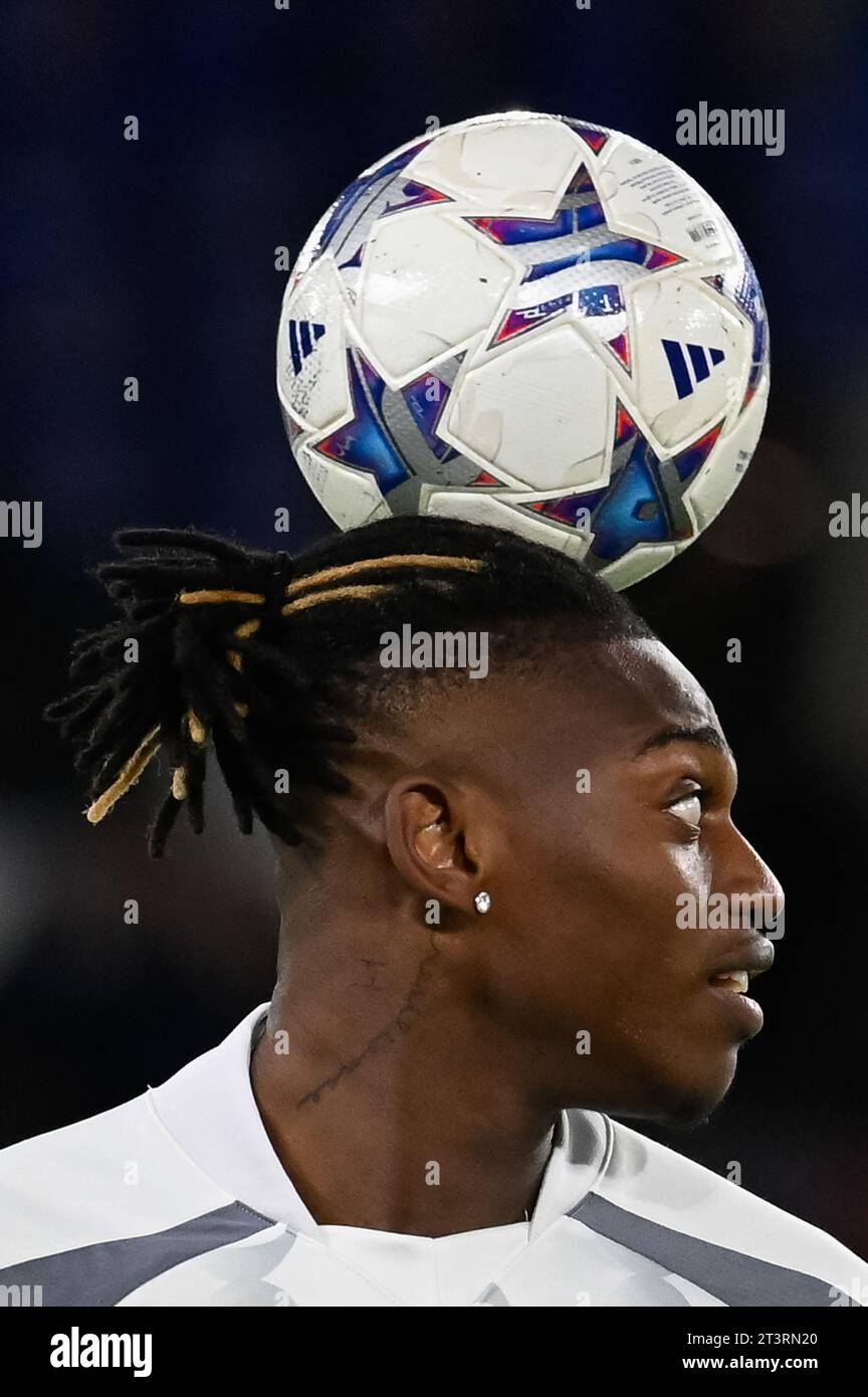 Parigi, Francia. 25 ottobre 2023. Julien Mattia/le Pictorium - partita PSG - AC Milan - 25/10/2023 - Francia/Ile-de-France (regione)/Parigi - Rafael Leao durante la terza partita del gruppo F di Champions League tra PSG e AC Milan al Parc de Princes il 25 ottobre 2023. Crediti: LE PICTORIUM/Alamy Live News Foto Stock