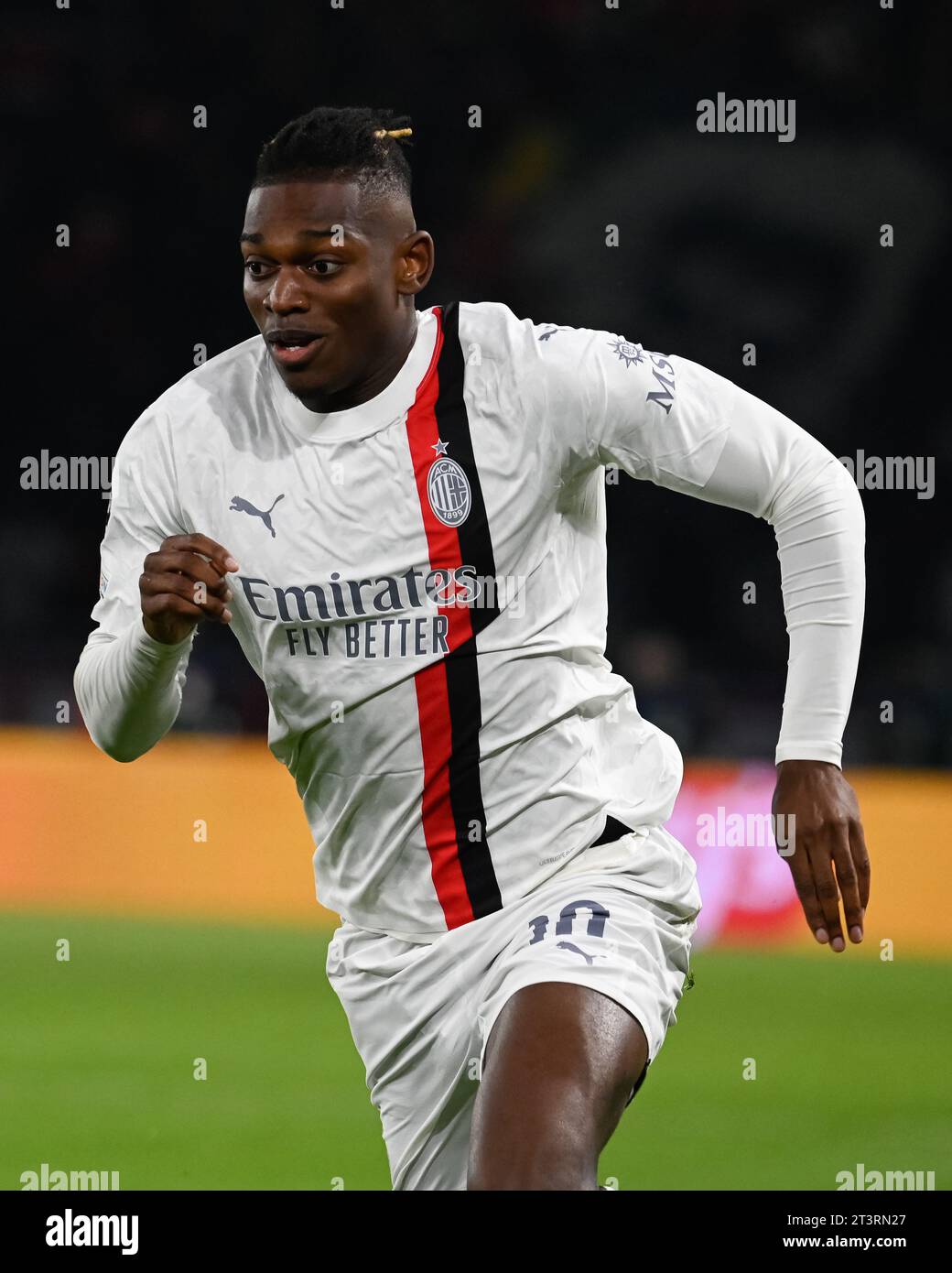 Parigi, Francia. 25 ottobre 2023. Julien Mattia/le Pictorium - partita PSG - AC Milan - 25/10/2023 - Francia/Ile-de-France (regione)/Parigi - Rafael Leao durante la terza partita del gruppo F di Champions League tra PSG e AC Milan al Parc de Princes il 25 ottobre 2023. Crediti: LE PICTORIUM/Alamy Live News Foto Stock