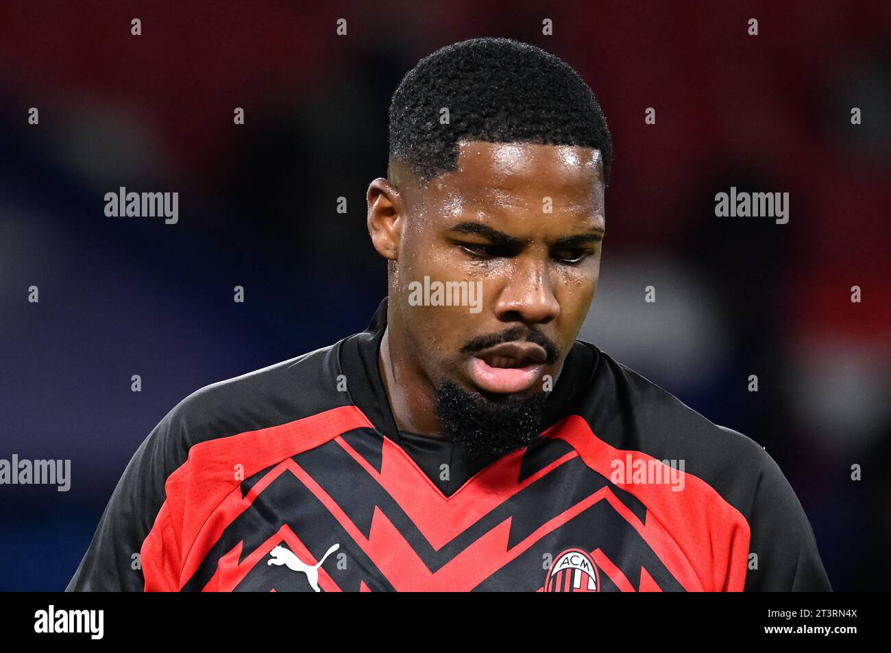 Parigi, Francia. 25 ottobre 2023. Julien Mattia/le Pictorium - partita PSG - AC Milan - 25/10/2023 - Francia/Ile-de-France (regione)/Parigi - Mike Maignan durante la terza partita del gruppo F di Champions League tra PSG e AC Milan al Parc de Princes il 25 ottobre 2023. Crediti: LE PICTORIUM/Alamy Live News Foto Stock