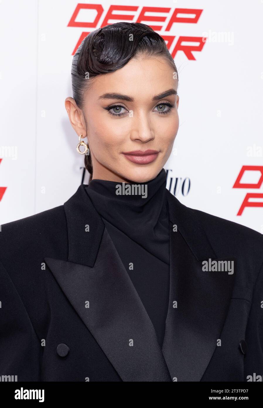 Londra, Regno Unito. 26 ottobre 2023. Amy Jackson partecipa al Deep Fear Premiere Arrivals presso l'Ham Yard Hotel di Londra, Inghilterra. Crediti: S.A.M./Alamy Live News Foto Stock