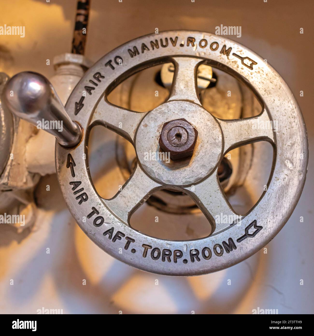 Muskegon, Michigan - la USS Silversides, un sottomarino classe Gato della seconda guerra mondiale, presso l'USS Silversides Submarine Museum. Foto Stock