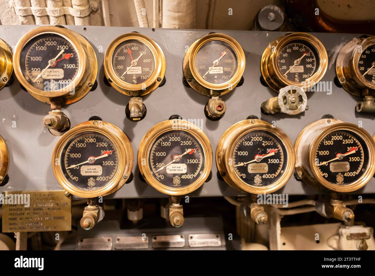 Muskegon, Michigan - la USS Silversides, un sottomarino classe Gato della seconda guerra mondiale, presso l'USS Silversides Submarine Museum. Foto Stock