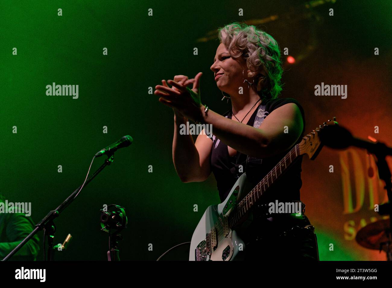 Samantha Fish & Jesse Dayton in concerto, O2 Academy Bournemouth, ottobre 2023 Foto Stock