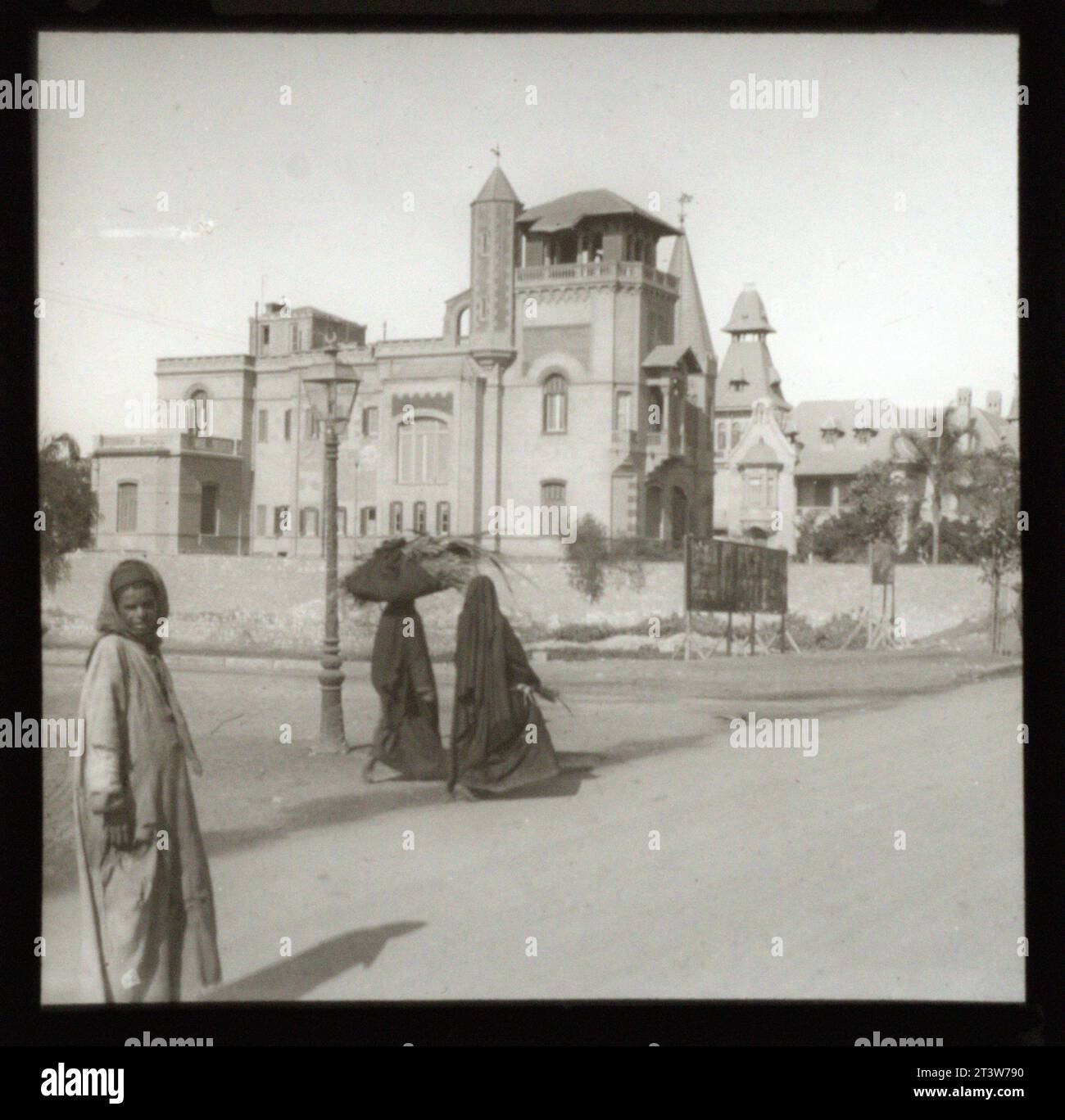 Residenza nel Cairo degli anni '1920, Egitto Foto Stock