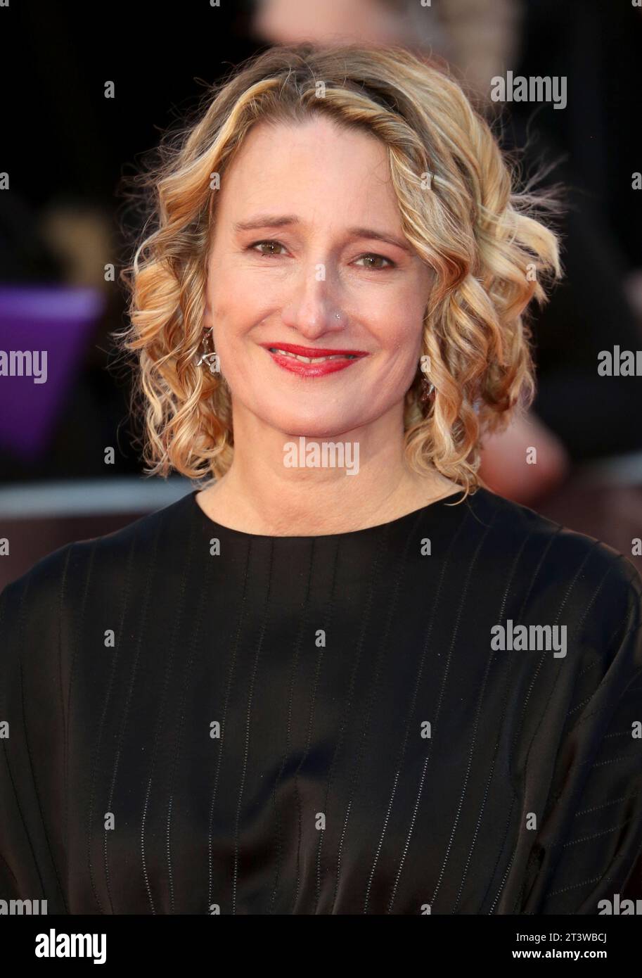 Londra, Regno Unito. 10 ottobre 2018. Tricia Tuttle partecipa alla prima europea di "vedove" al Cineworld Leicester Square di Londra. (Foto di Fred Duval/SOPA Images/Sipa USA) credito: SIPA USA/Alamy Live News Foto Stock