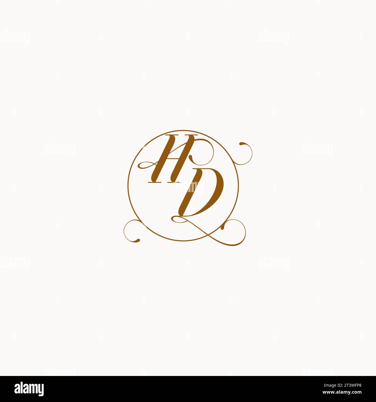 Il logo del matrimonio in HD è un simbolo esclusivo del tuo matrimonio e puoi usarlo sulla cancelleria del tuo matrimonio Illustrazione Vettoriale