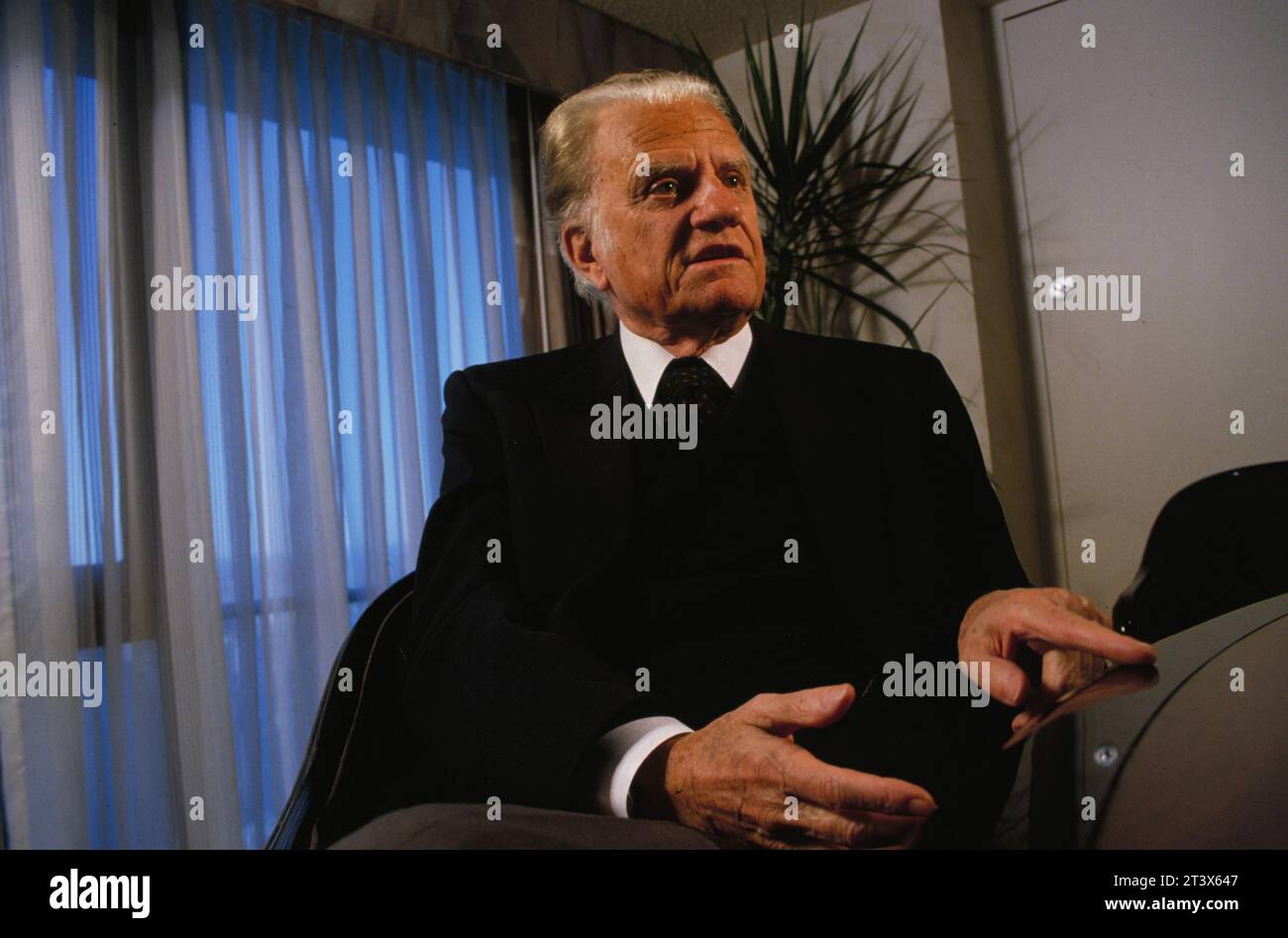 Reverendo Billy Graham Foto Stock