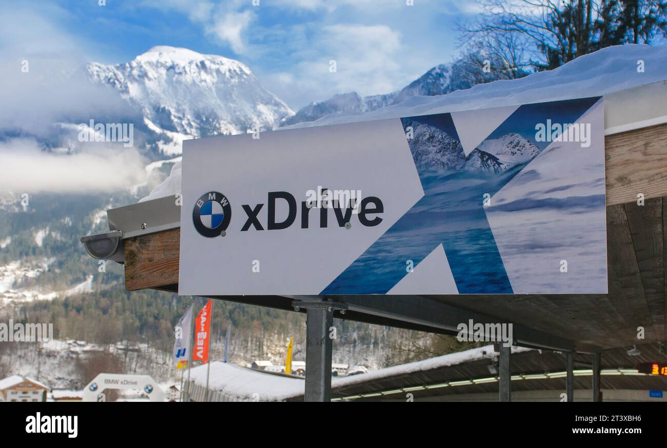 BMW Viessmann Rodel Welt Cup a Koenigssee, Deutschland AM 03.01.2015 Foto Stock