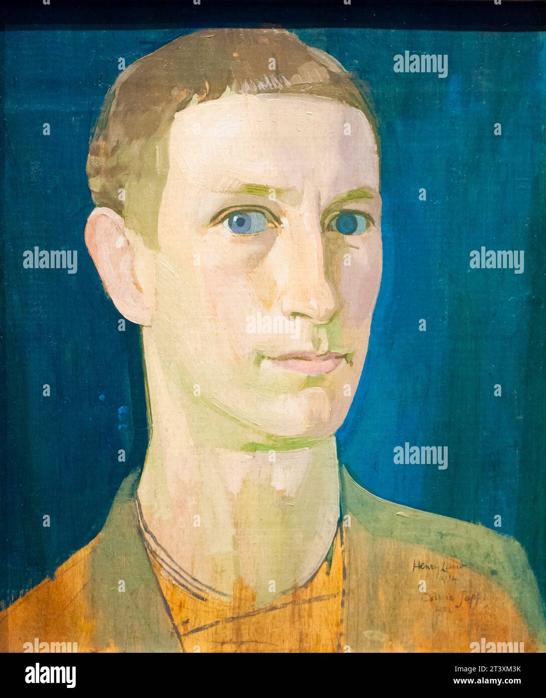 Autoritratto, Henry Lamb Foto Stock