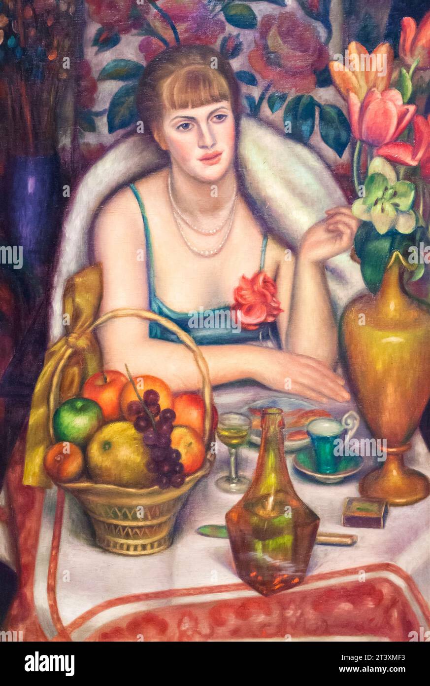 Natalie Bevan di Mark Gertler Foto Stock