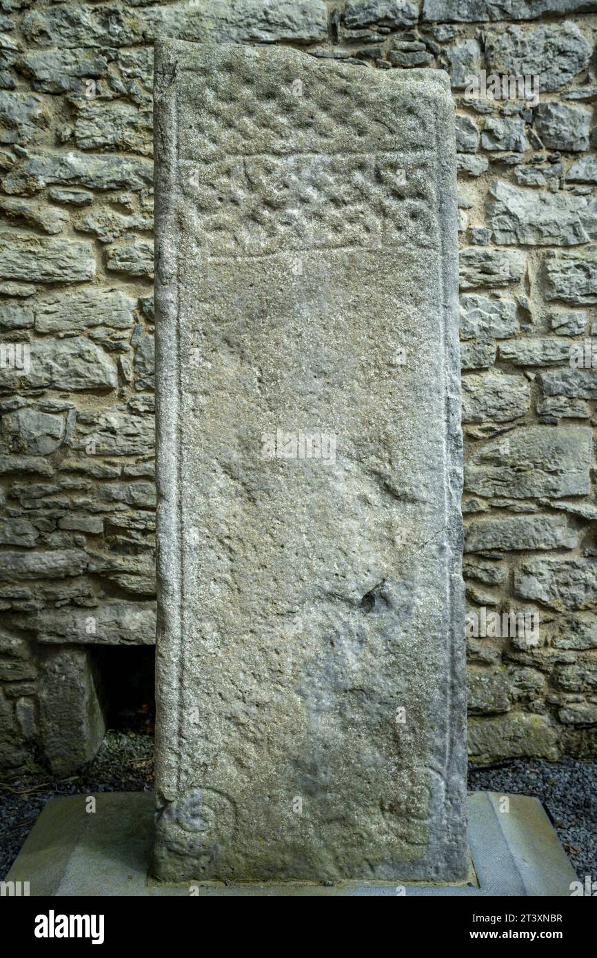 Kilfenora Medieval Cathedral (Saint Fachtnanrsquo),The Burren, County Clare, Irlanda, Regno Unito. Foto Stock