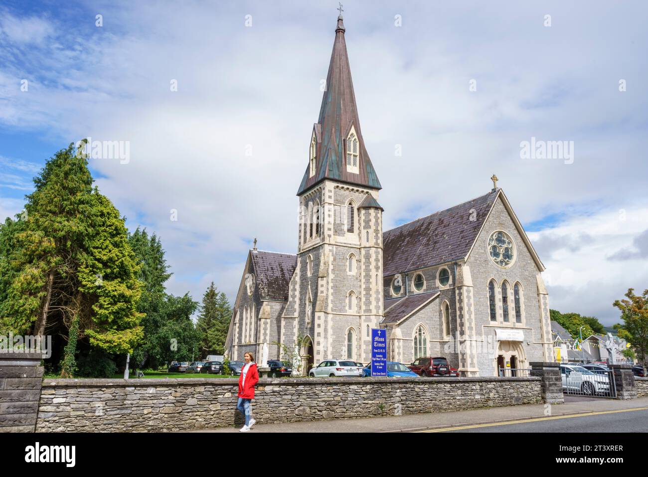 The Church of the Holy Cross, Kenmare, County Kerry, Irlanda, Regno Unito. Foto Stock