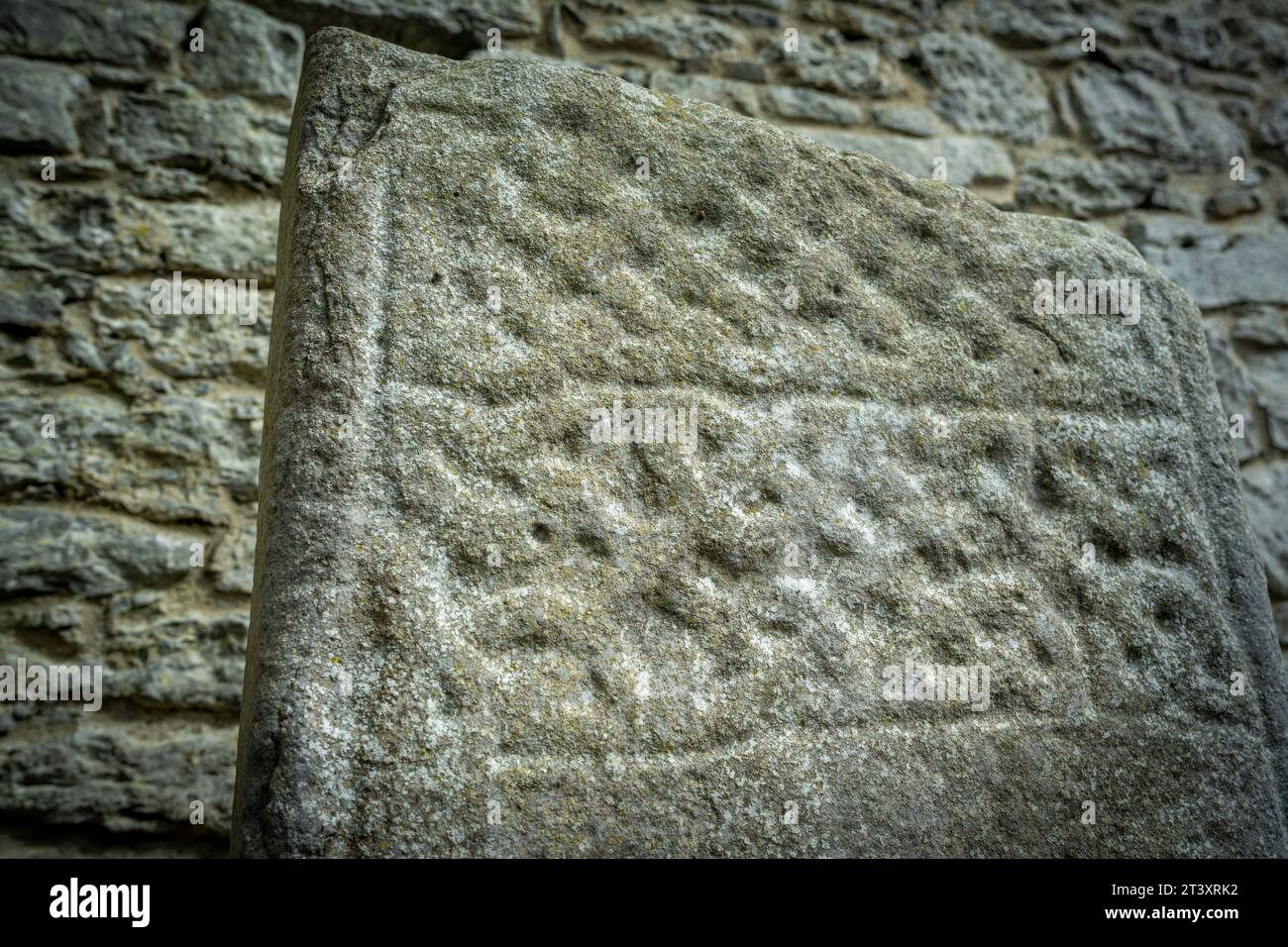 Kilfenora Medieval Cathedral (Saint Fachtnanrsquo),The Burren, County Clare, Irlanda, Regno Unito. Foto Stock