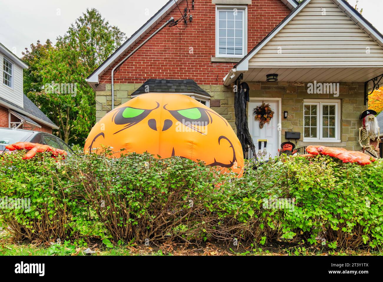Halloween Pumpkinheads Foto Stock