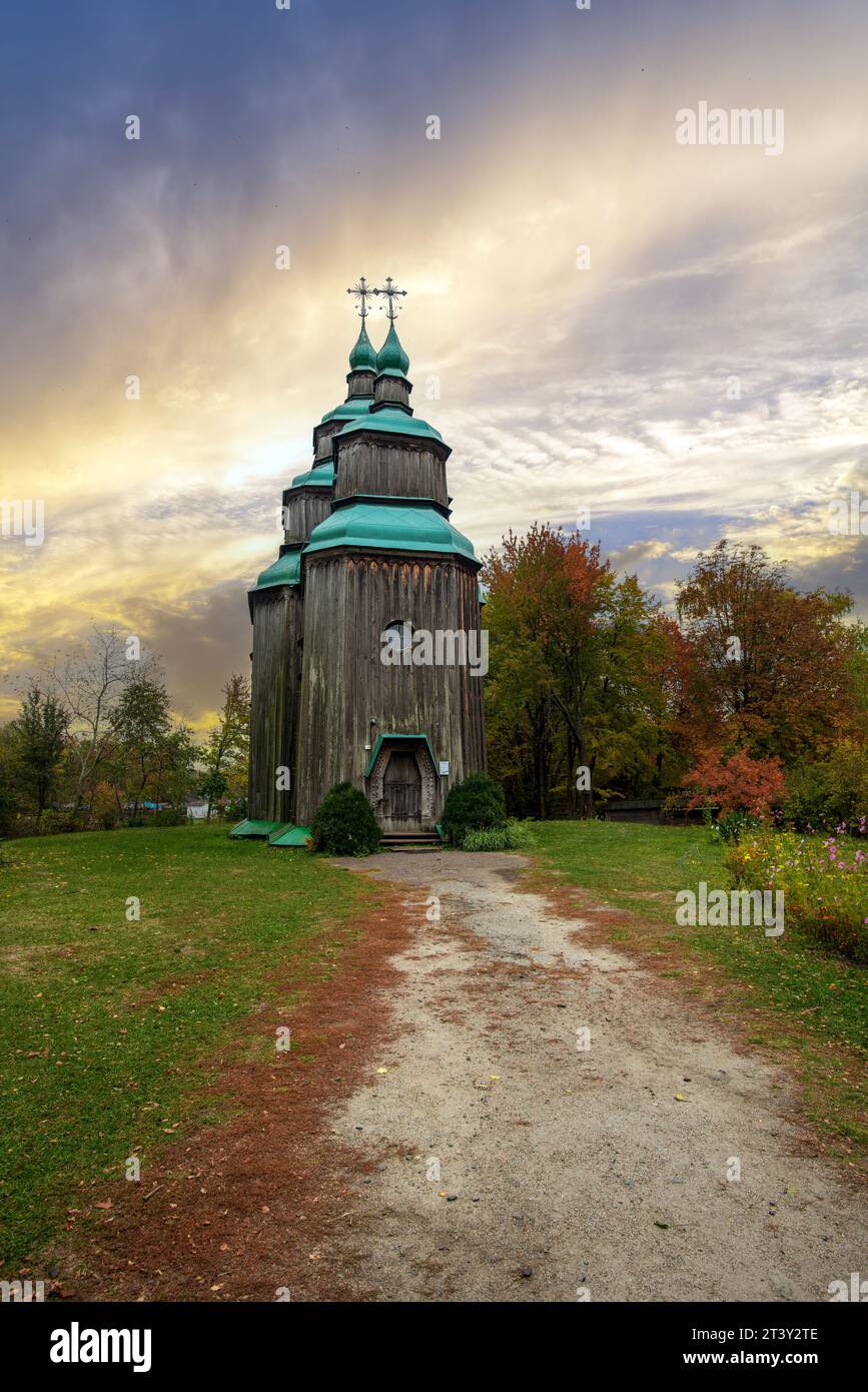 Vista panoramica dell'Ucraina prima della guerra Foto Stock