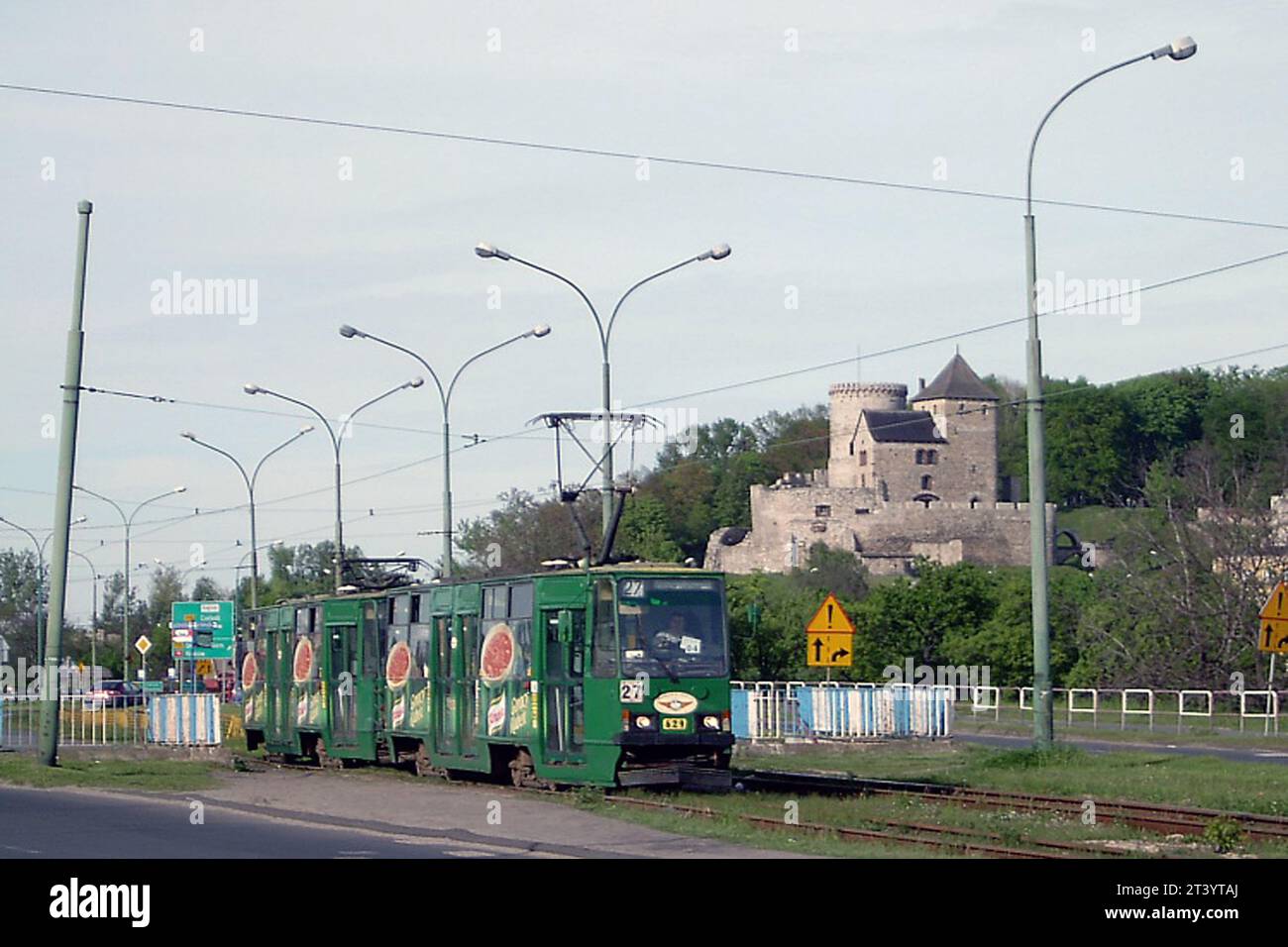 Sistema tranviario interurbano slesiano, Polonia, Tramwaje Konurbacji Foto Stock