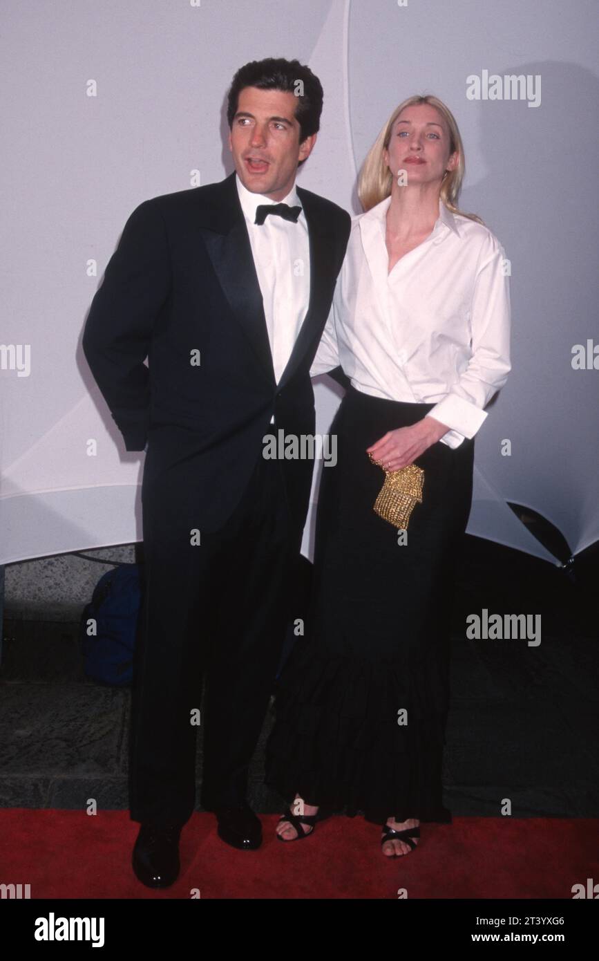 1999 John Kennedy Jr Carolyn Bessette Kennedy John Barrett/PHOTOlink.net Foto Stock