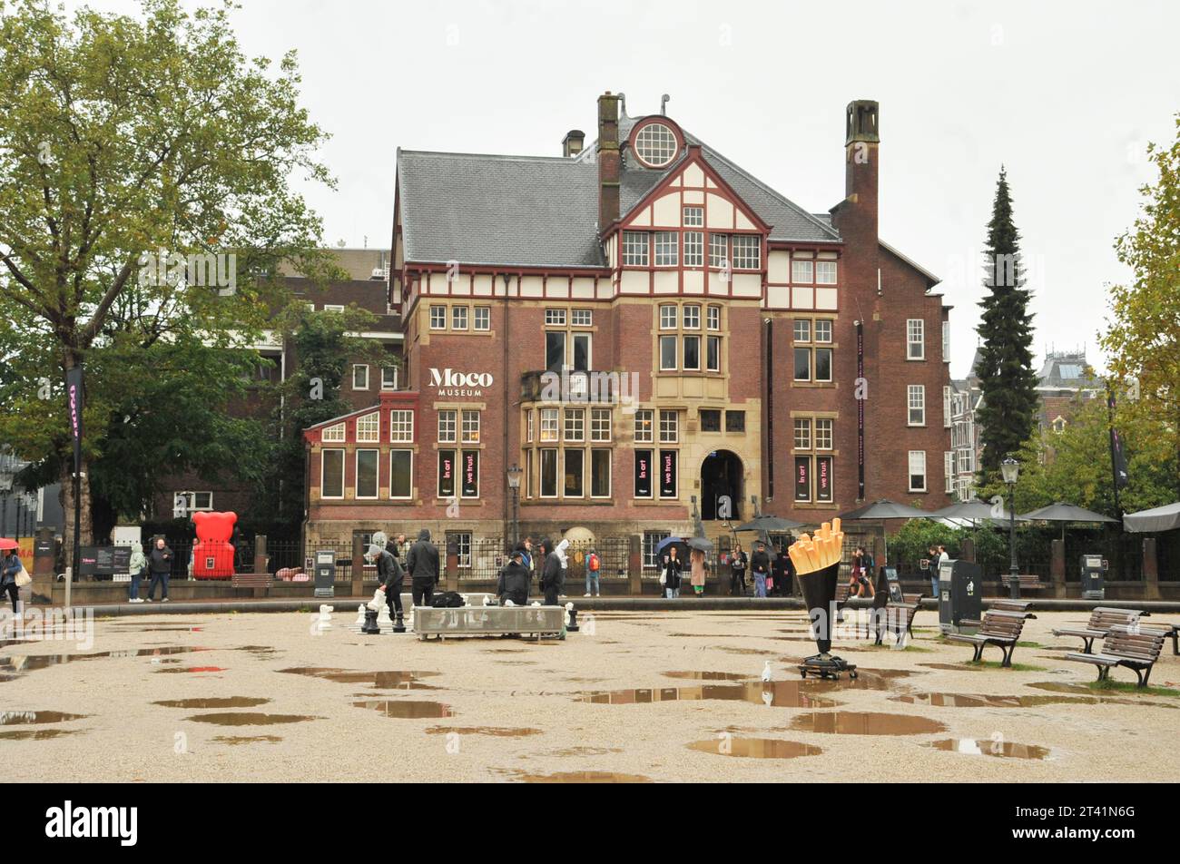 Moco Museum, Amsterdam, Paesi Bassi. Foto Stock