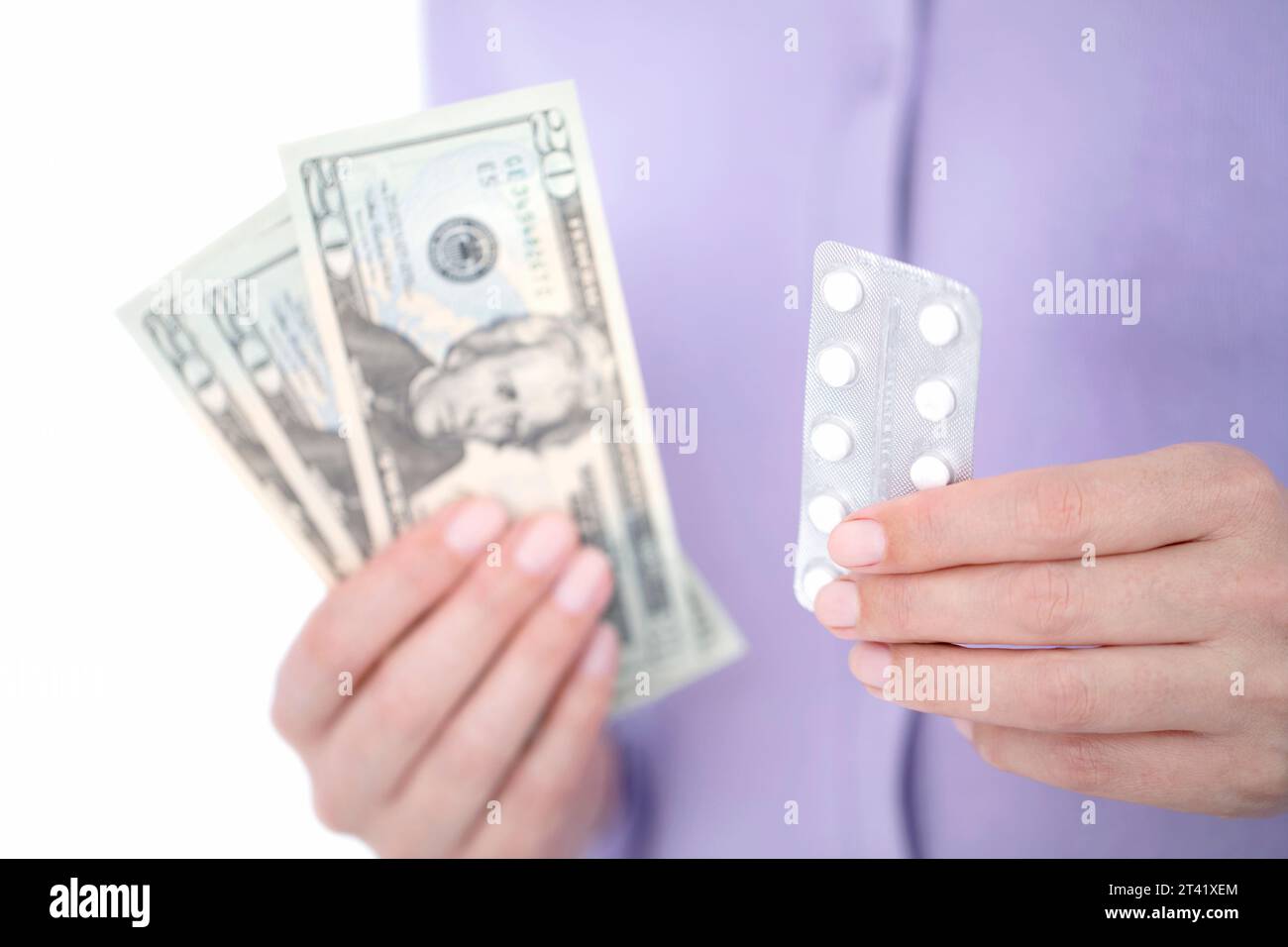 Costi sanitari, immagine concettuale Foto Stock