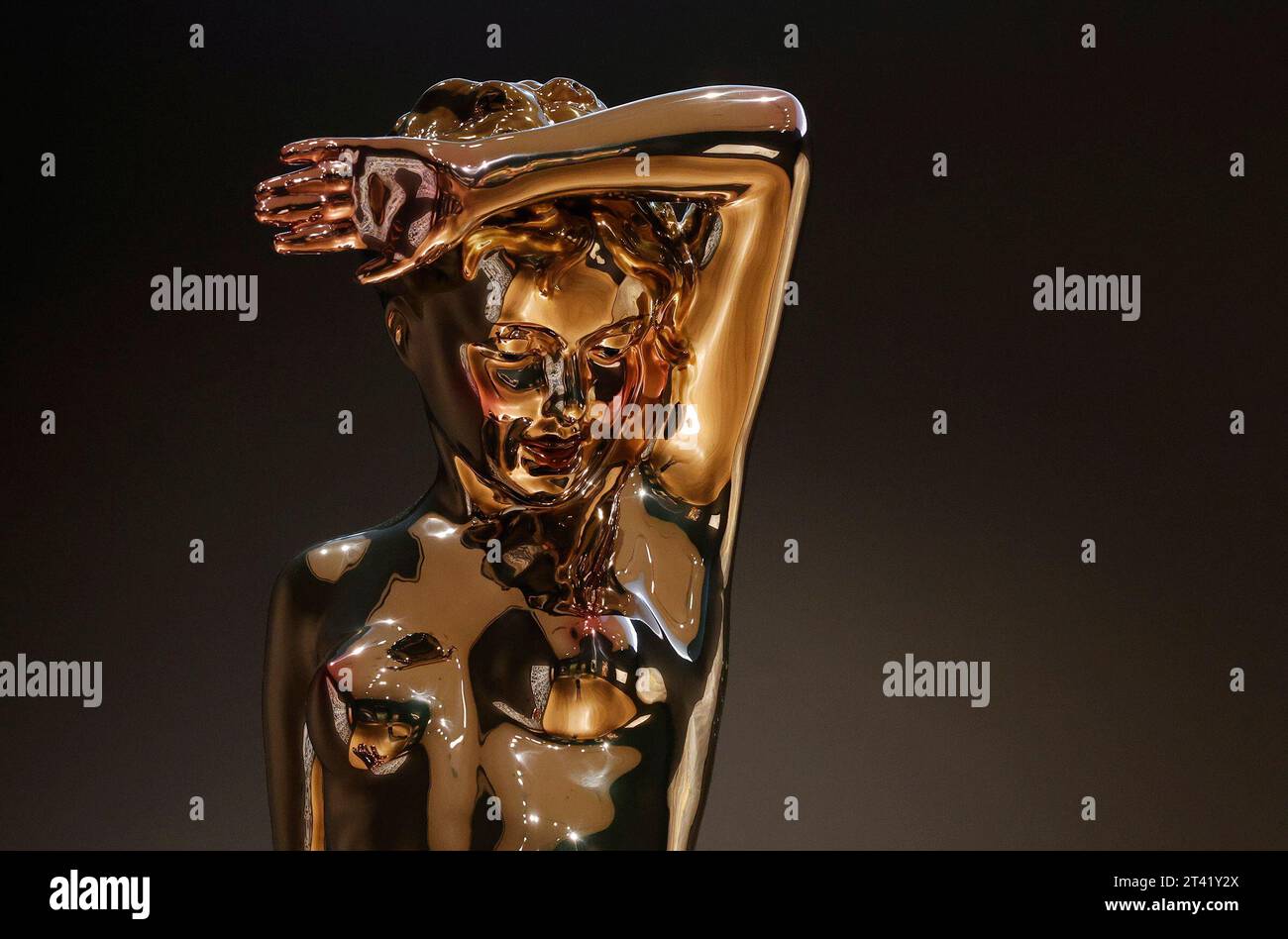 New York, Stati Uniti. 27 ottobre 2023. Aphrodite di Jeff Koons è in mostra per l'anteprima stampa Fall Marquee Week 20/21 al Christie's di venerdì 27 ottobre 2023 a New York City. Foto di John Angelillo/UPI Credit: UPI/Alamy Live News Foto Stock