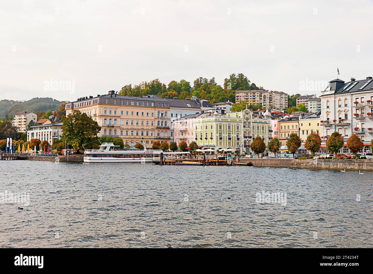 Municipio, Centro, Gmunden am Lake Traun, Provincia dell'alta Austria, 4810 Gmunden, Austria Foto Stock