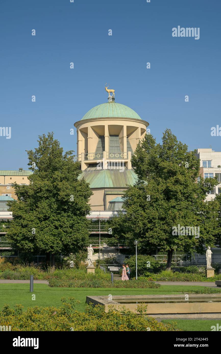 Kunstgebaeude Stuttgart, Wuerttembergischer Kunstverein, Schlossplatz, Stoccarda, Baden-Wuerttemberg, Germania Foto Stock