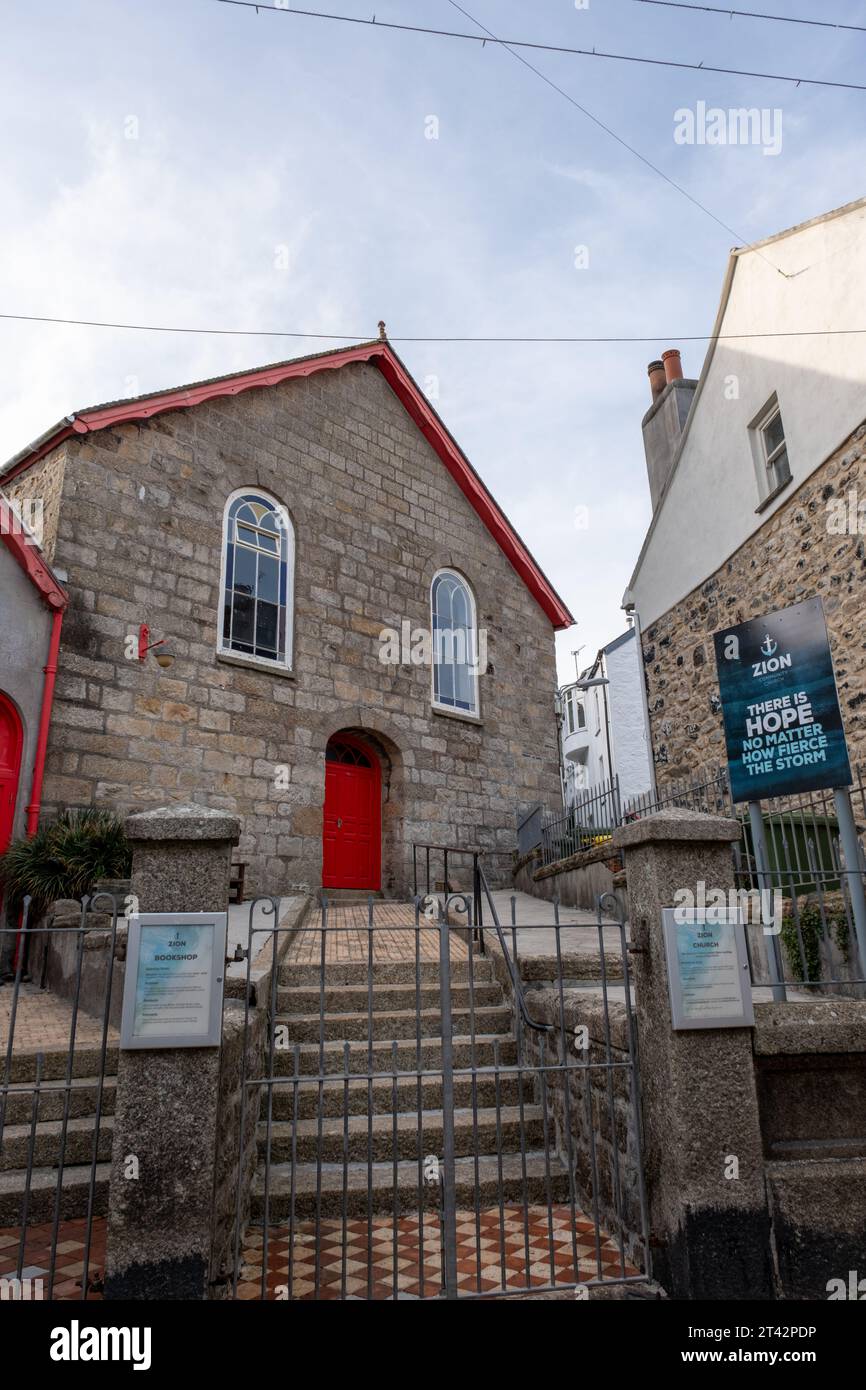 Chiesa della Comunità di Sion, st ives, Cornovaglia. REGNO UNITO Foto Stock