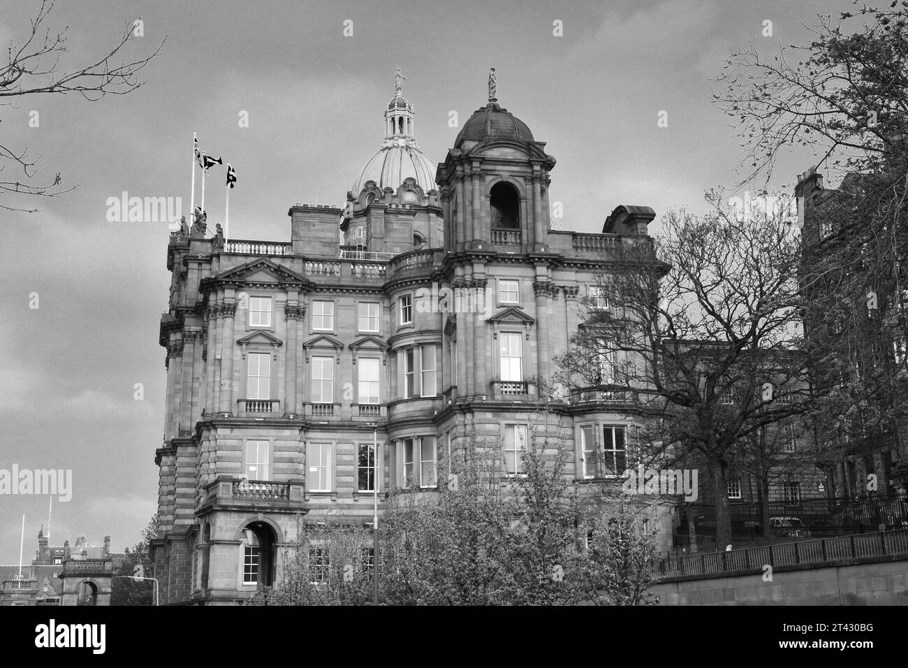 The Museum on the Mound, sede centrale della Bank of Scotland, Edimburgo, Scozia, Regno Unito Foto Stock