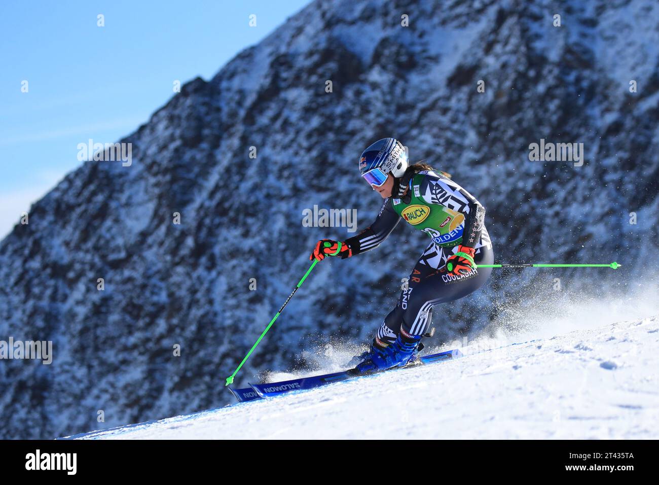 Solden, Tirolo, Austria. 28 ottobre 2023. Audi FIS Alpine Ski World Cup Opening; Alice Robinson (NZL) Credit: Action Plus Sports/Alamy Live News Foto Stock