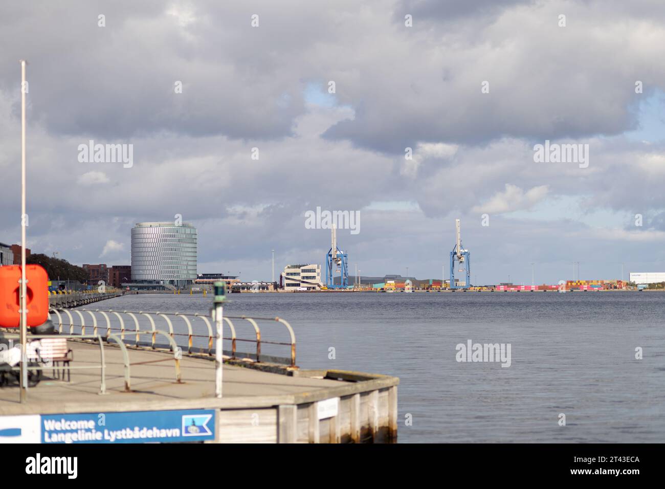 porto di copenaghen Foto Stock