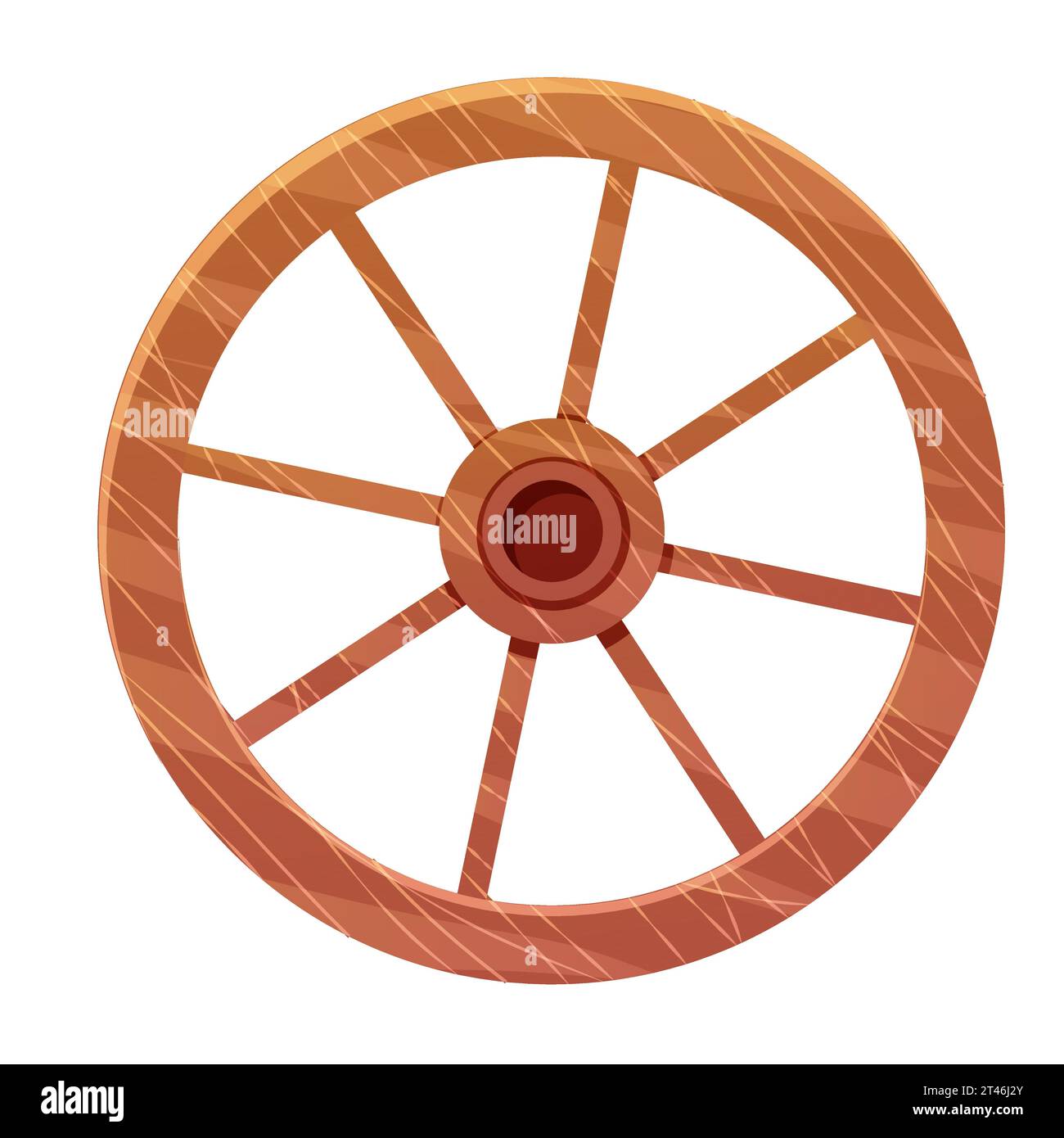 Ruota Di Legno Vintage Per Decorazione Parete - 40 Cm Per Casa, Giardino E Ufficio