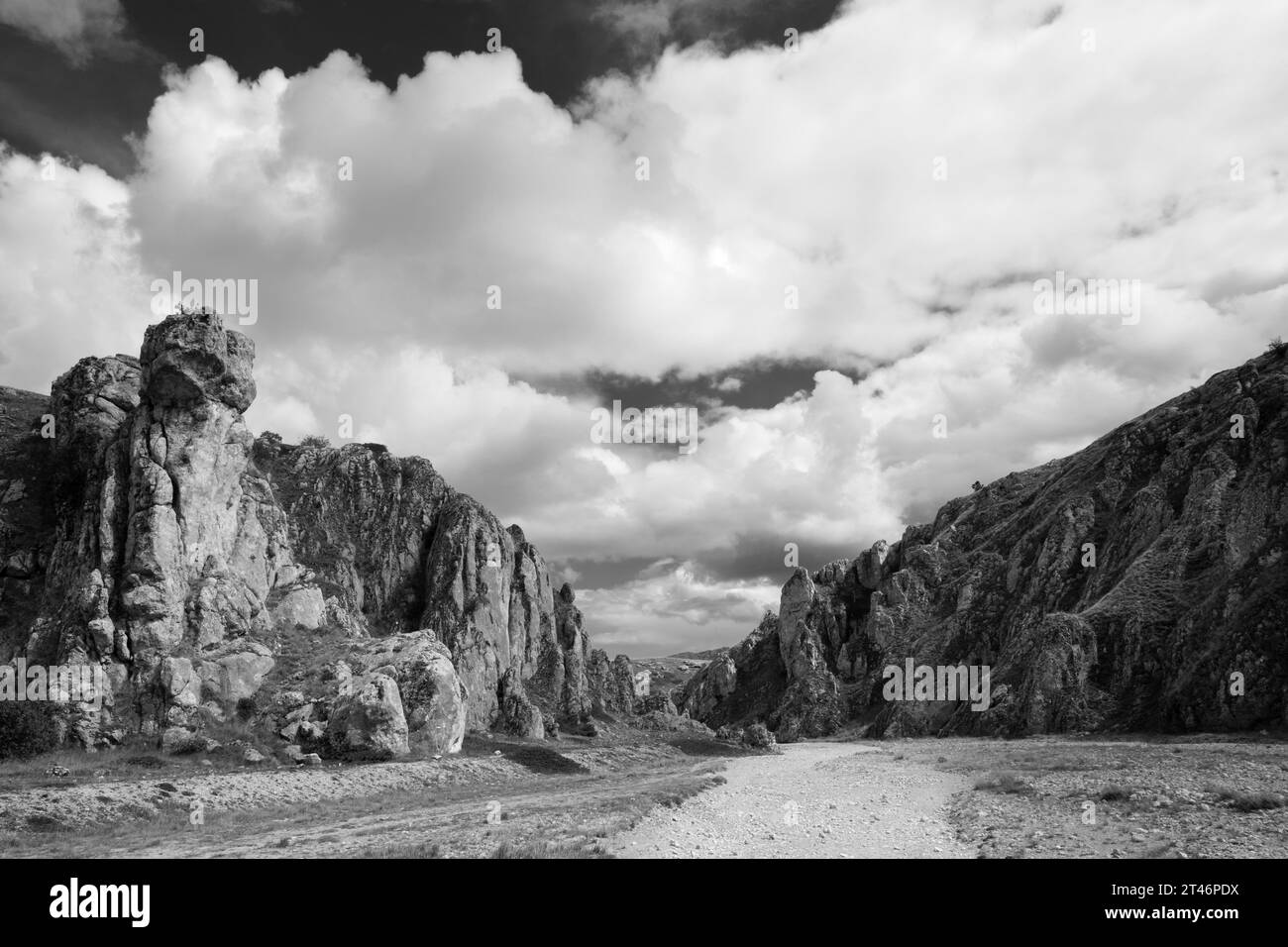 Al Canyon Valianara conosciuto come Scoppaturo Foto Stock