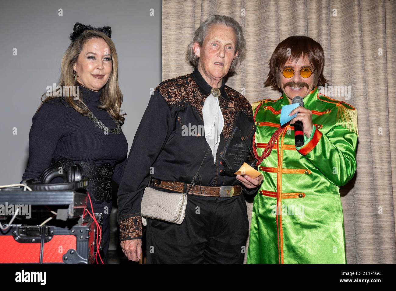 Los Angeles, USA. 28 ottobre 2023. L'attrice Erin Murphy partecipa alla seconda raccolta fondi annuale di All Ghouls Gala per l'autismo Care Today al Woodland Hills Country Club, Los Angeles, CA 28 ottobre 2023 credito: Eugene Powers/Alamy Live News Foto Stock