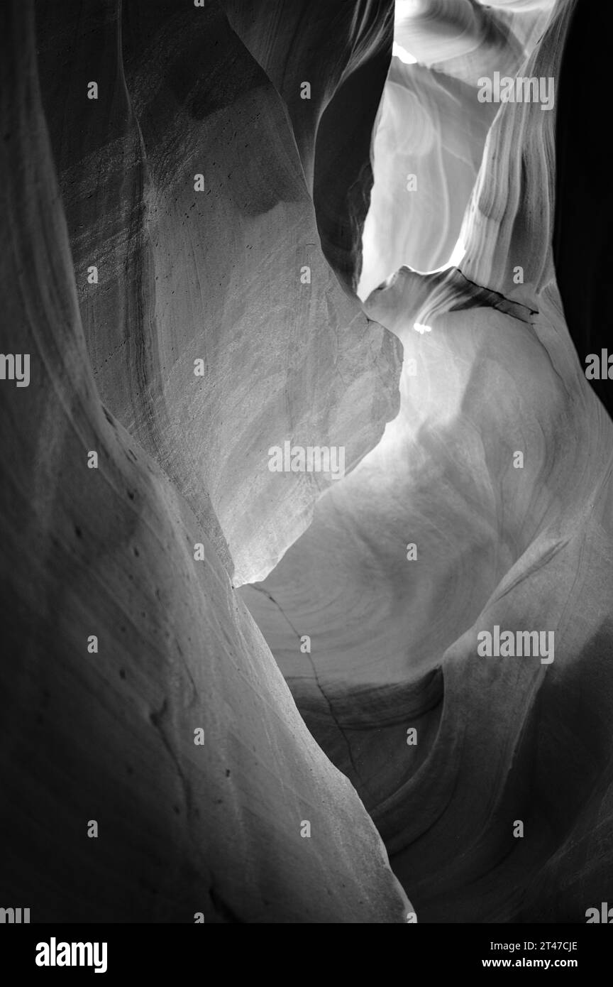 Antelope Canyon (Page, Arizona, Stati Uniti) Foto Stock