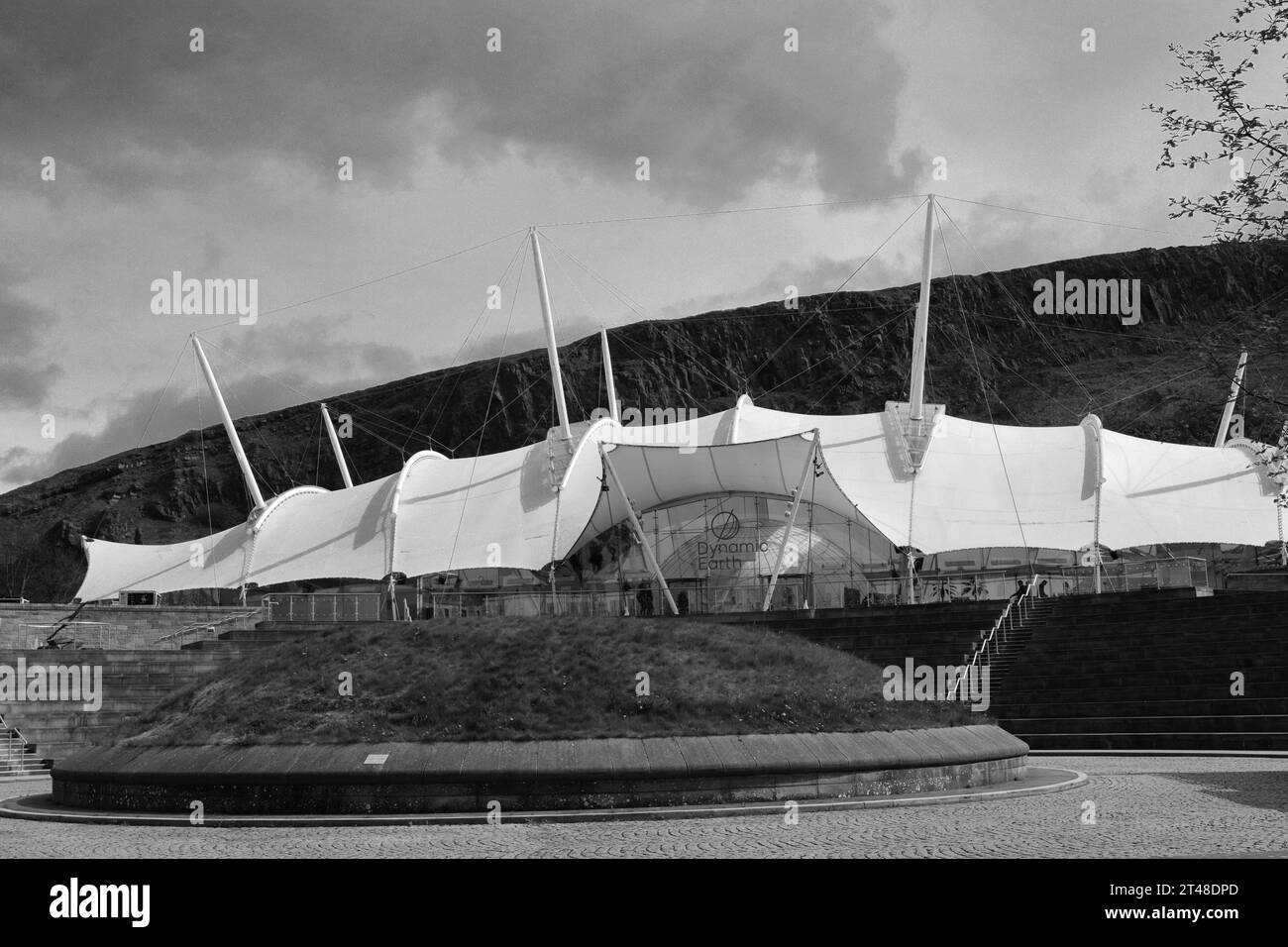 The Dynamic Earth, Science Centre and Planetarium Building, Edinburgh City, Scozia, Regno Unito Foto Stock